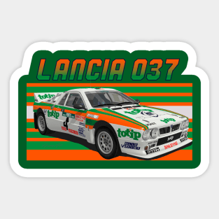 Lancia 037 Group B Totip Sticker